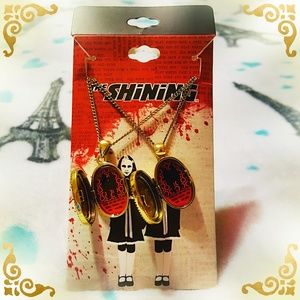 "The Shining" Twins Best Friends Locket Set